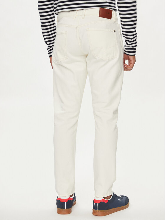 Pepe Jeans Pepe Jeans Jeans hlače PM207392 Écru Tapered Fit