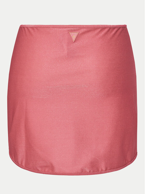 Guess Guess Spódnica mini E5GD07 KC632 Różowy Regular Fit