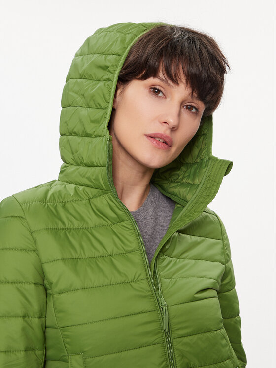 United Colors Of Benetton United Colors Of Benetton Kurtka przejściowa 2TWDDN024 Zielony Regular Fit