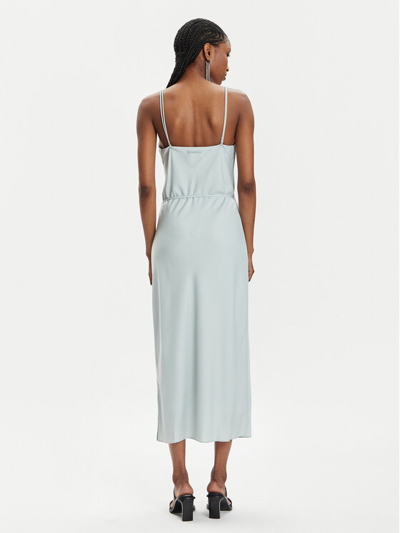 Calvin Klein Calvin Klein Rochie de vară K20K206776 Verde Regular Fit