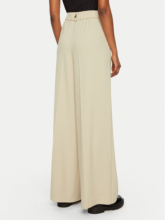 Patrizia Pepe Patrizia Pepe Pantaloni di tessuto 8P0710/A545-B814 Beige Regular Fit