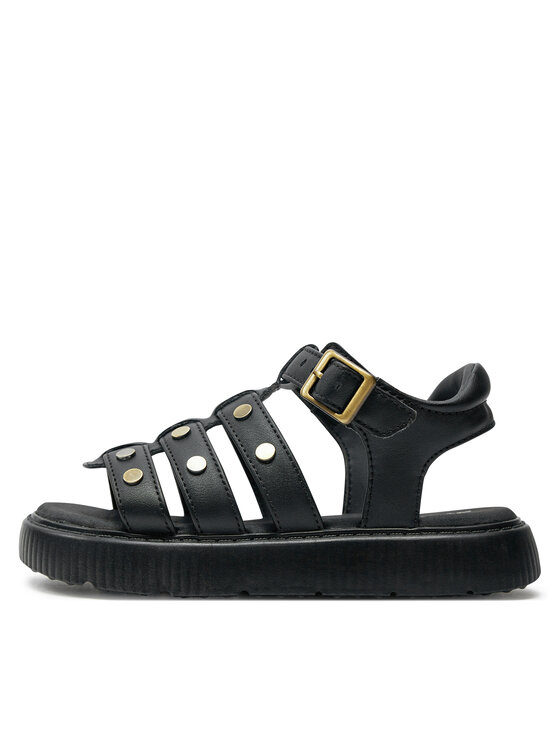 Geox Geox Sandale J Sandal Kodette Gir J45DBG 000BC C9999 S Crna