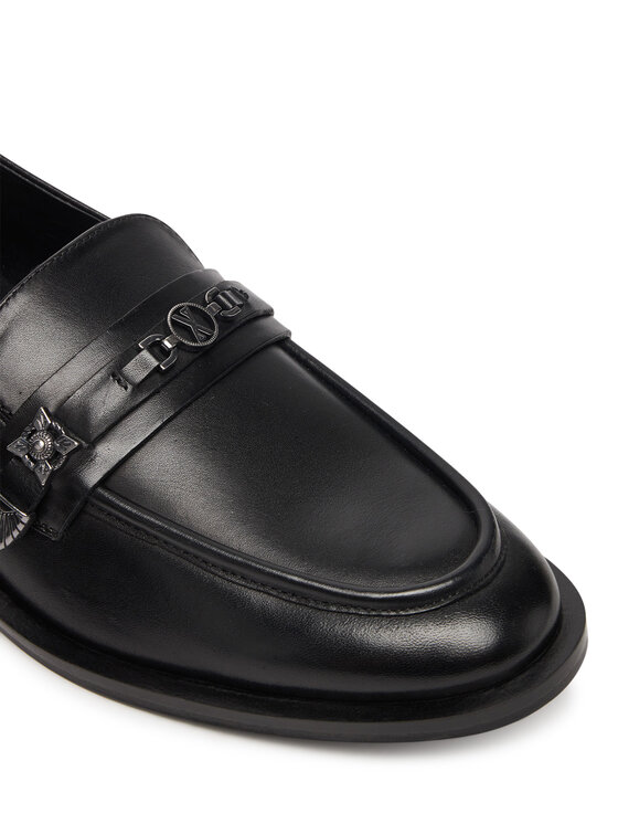 Bronx Bronx Loaferice Next Wagon 66652-US Crna