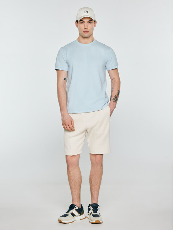 BIG STAR BIG STAR T-Shirt WLADER Niebieski Basic Fit