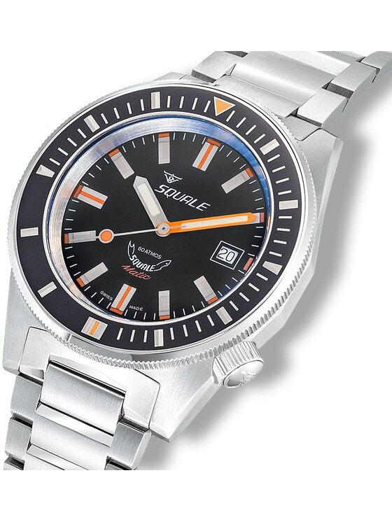 Squale Squale Zegarek MATICXSG.SQ22B Srebrny