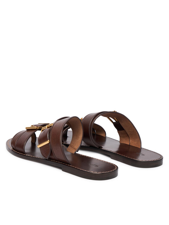 Polo Ralph Lauren Polo Ralph Lauren Šlepetės 818P01589003 Ruda