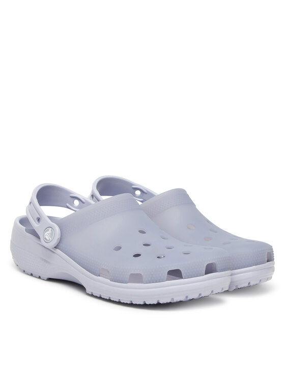 Crocs Crocs Klapki Classic Frosted Clog 210928 Fioletowy