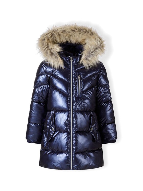 MINOTI MINOTI Kurtka zimowa 20coat83 Granatowy Regular Fit