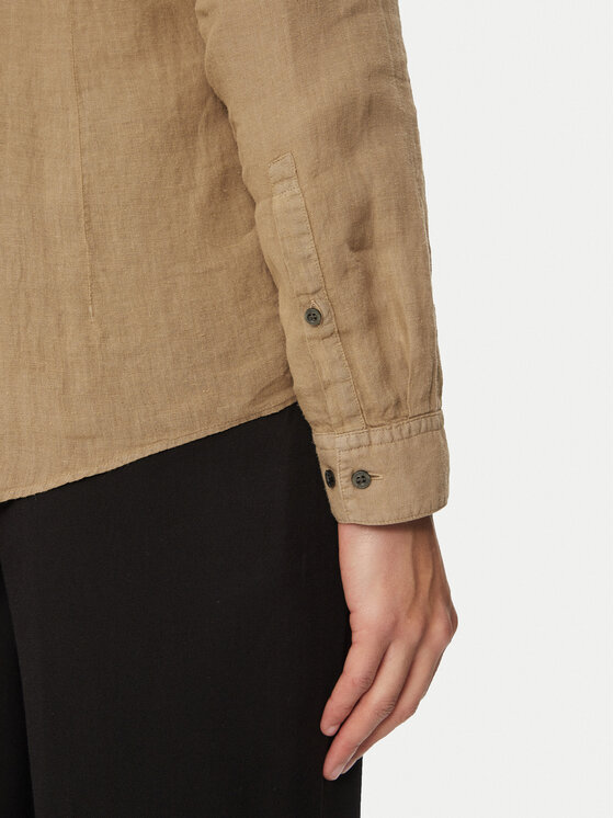 HUGO HUGO Cămașă Elvory 50490740 Bej Slim Fit