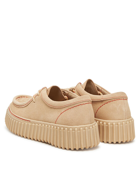 Clarks Clarks Félcipő Torhill Bee 26181191 Ekru