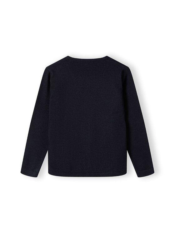 minoti minoti Kardigan 27KNIT44 Granatowy Regular Fit