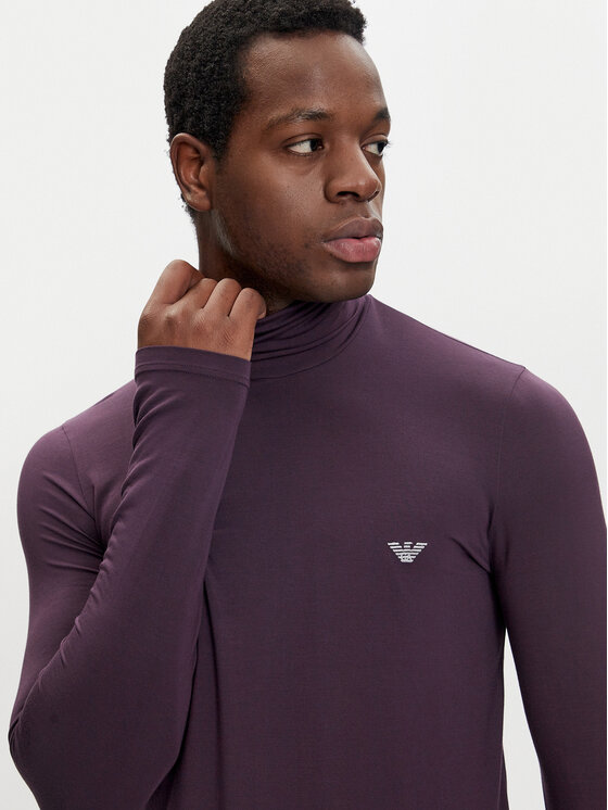 Emporio Armani Underwear Emporio Armani Underwear Rollkragenpullover 112066 4F511 05093 Violett Slim Fit