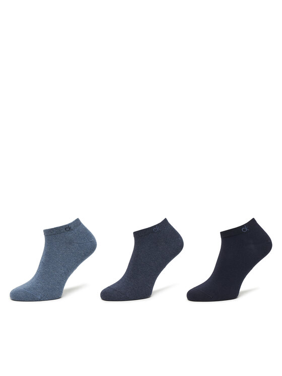 Calvin Klein Calvin Klein 3er-Set niedrige Herrensocken 701234366 Blau