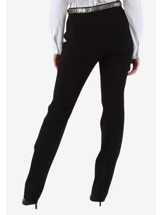 PINKO PINKO Spodnie materiałowe Pantalone donna Czarny Skin Fit