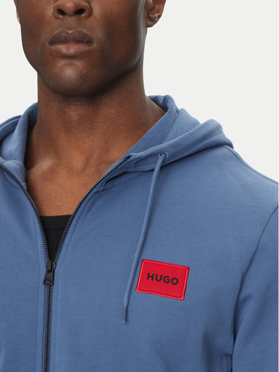 HUGO HUGO Mikina Daple212 50447972 Modrá Regular Fit