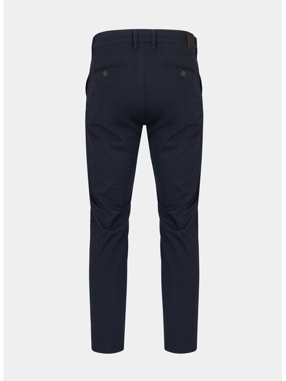 Pako Lorente Pako Lorente Spodnie materiałowe P24WB-WX-012 Granatowy Classic Fit