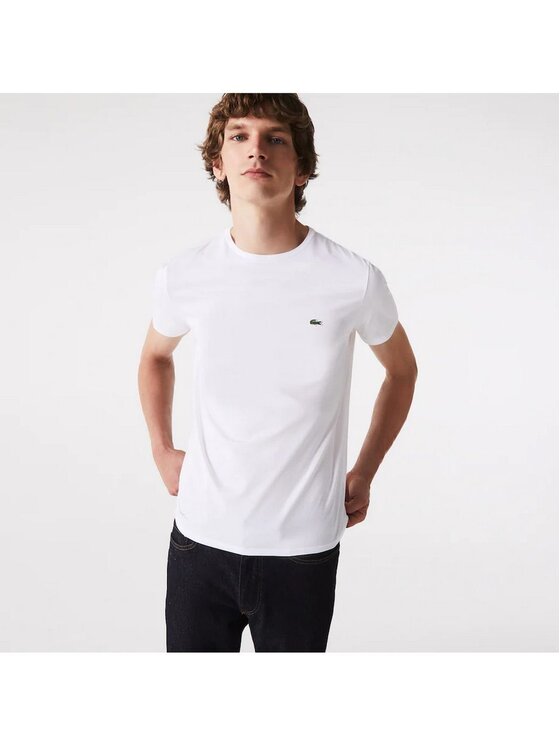 Lacoste Lacoste T-shirt LACOSTE T-Shirt e Polo Uomo TH6709 001 Bianco Bianco Standard Fit