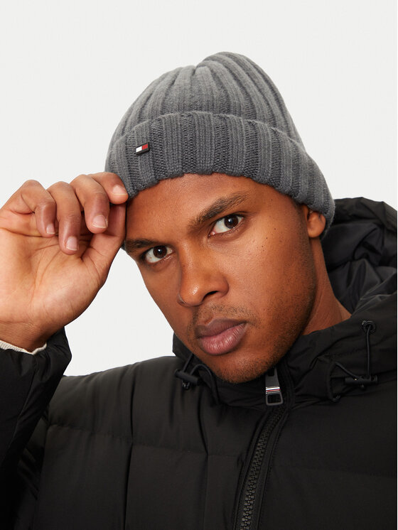 Tommy Hilfiger Tommy Hilfiger Czapka AM0AM12798 Szary