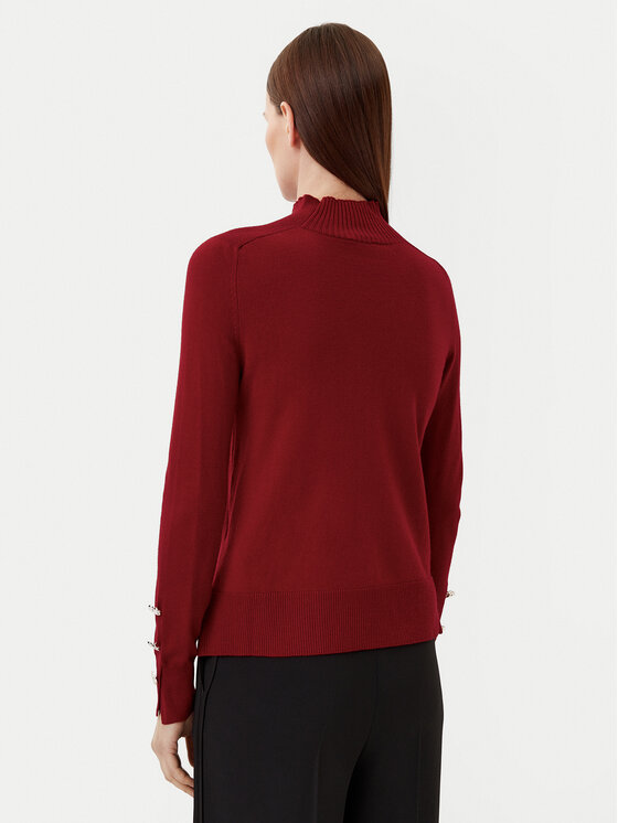 Motivi Motivi Гольф M6716001042N Бордовий Regular Fit