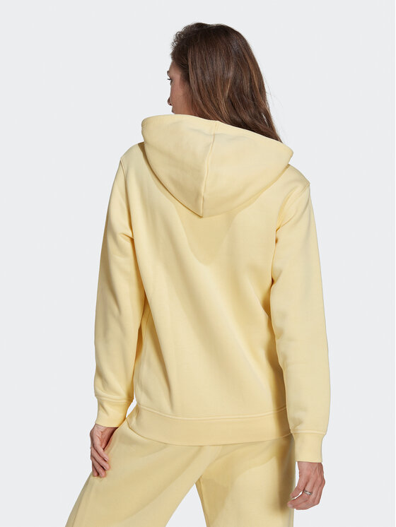 Adidas light yellow hoodie shop