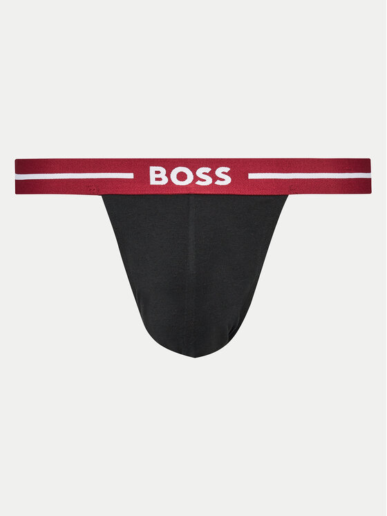 BOSS BOSS Komplet slipów Jock Strap 50517823 Czarny