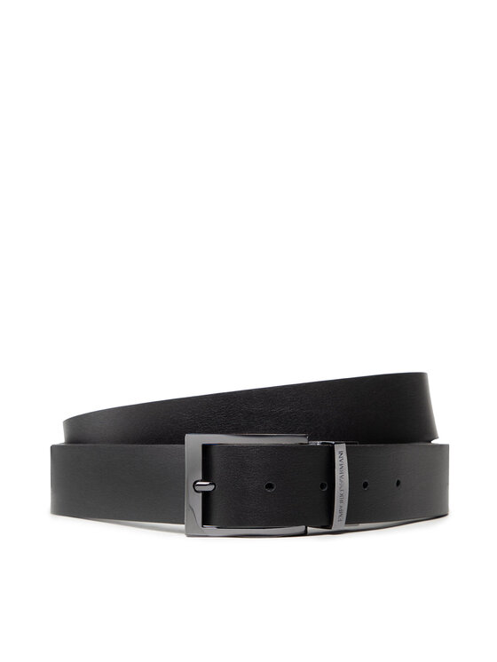 Emporio Armani Emporio Armani Мъжки колан Y4S195 YLO8J 88001 Черен