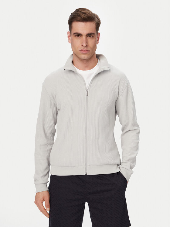 BOSS Hanorac Structure 50559332 Gri Regular Fit