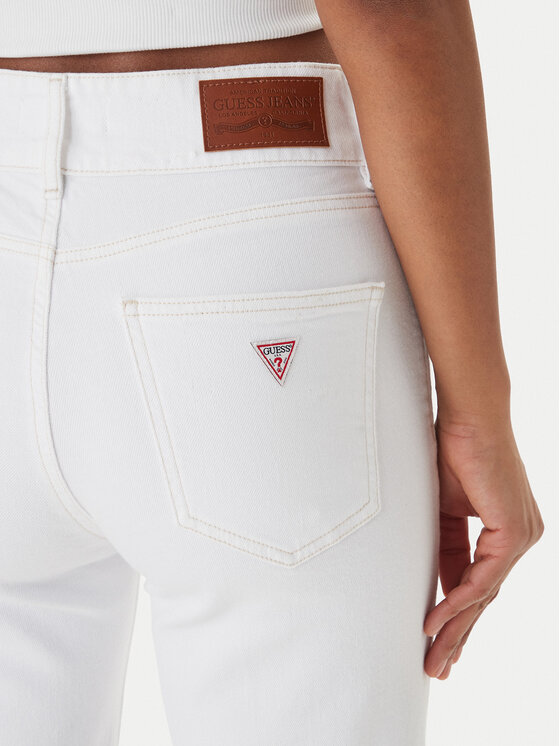 Guess Jeans Guess Jeans Дънки W6GA2G D0131 Бял Regular Fit