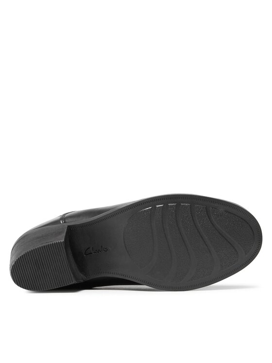 Clarks Clarks Μποτάκια Neva Zip Wp 261751994 Μαύρο