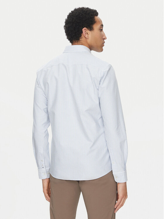 BOSS BOSS Cămașă Roan 50520275 Albastru celest Slim Fit
