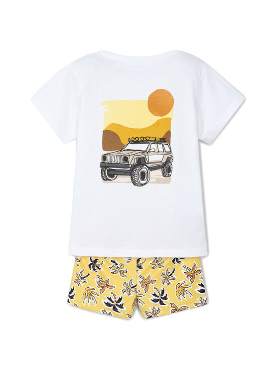 Mayoral Mayoral Completo da bambino 3601 Giallo Regular Fit