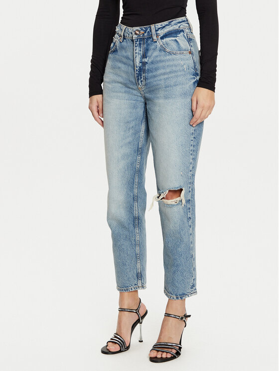 Damskie Jeansy Guess, Rozmiar 29/29, Niebieskie, W5RA21 D5LR2