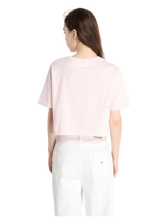 Tommy Hilfiger Tommy Hilfiger T-shirt dw0dw20326 Rosa Regular Fit