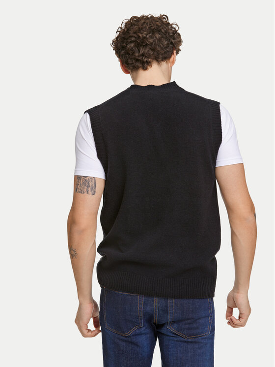 Lindbergh Lindbergh Džemper 30-800221 Crna Relaxed Fit