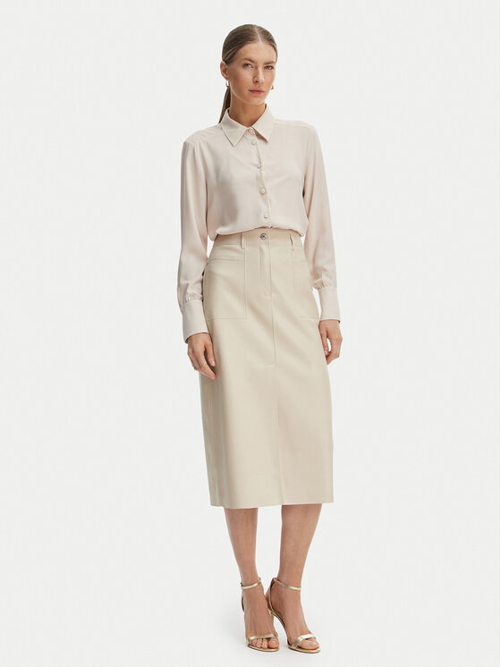 Rinascimento Rinascimento Hemd CFC0127447003 Beige Regular Fit