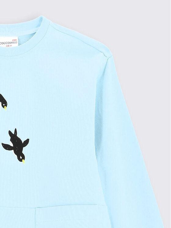 Coccodrillo Coccodrillo Sweatshirt ZC2132101WIK Blau Regular Fit