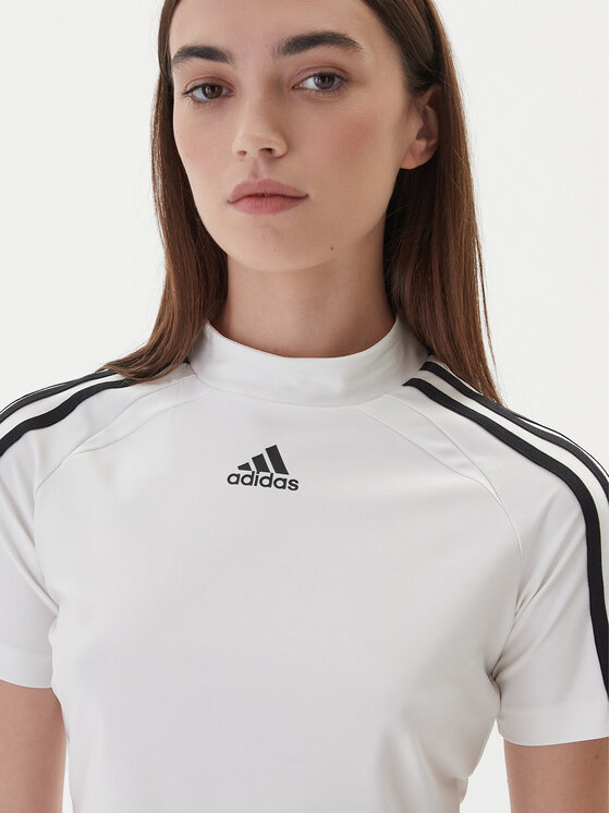 adidas adidas Tricou Teamgeist adicolor Baby JZ8279 Alb Slim Fit
