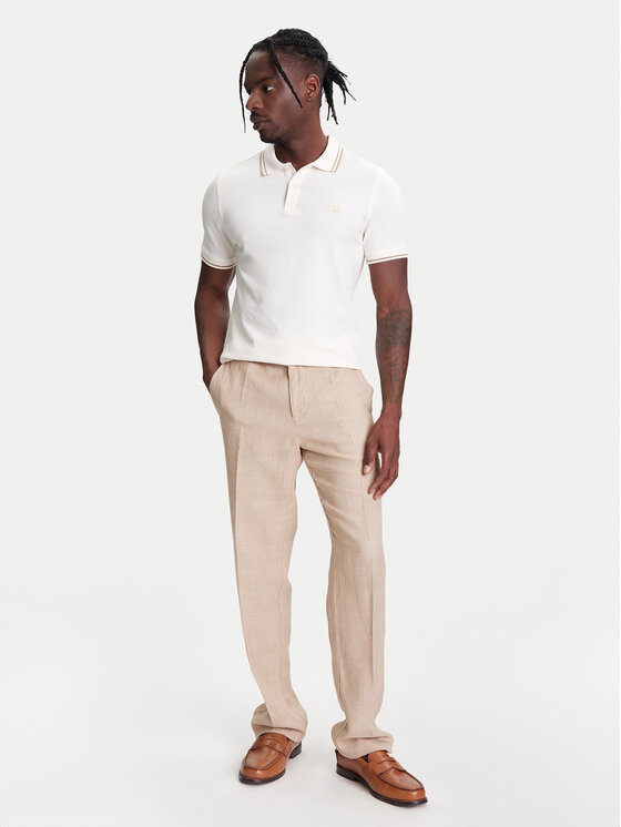 United Colors Of Benetton United Colors Of Benetton Polo marškinėliai 3F9HU302E Smėlio Regular Fit