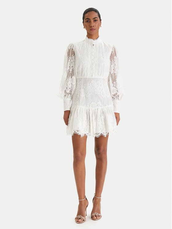 Bardot Bardot Kokteilinė suknelė Olessia 60268DB Écru Regular Fit