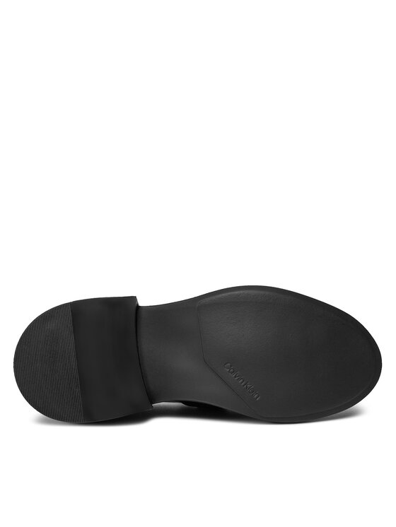 Calvin Klein Calvin Klein Lordsy Moccasin W/ Iconic Plaque HM0HM01452 Czarny
