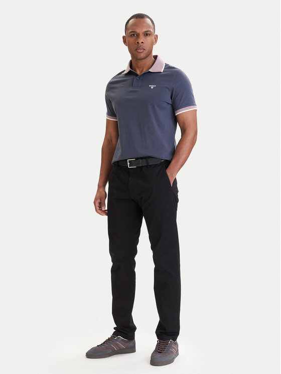 Barbour Barbour Polo Cornsay MML1281NY51 Granatowy Regular Fit