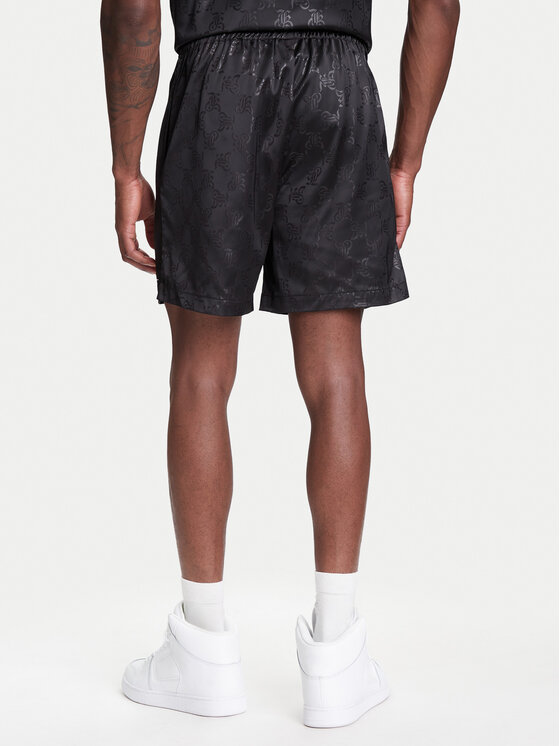 Karl Kani Karl Kani Športové kraťasy Signature All Over Print Resort PD00005302 Čierna Regular Fit
