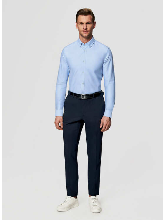Pako Lorente Pako Lorente Koszula P26SN-1X-067 Niebieski Slim Fit