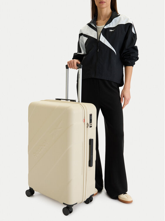 Reebok Reebok Велика валіза CEO-RBK-WAL-025-L Бежевий