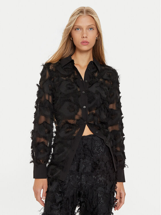 Marella Marella Camicia Douglas 2423116022 Nero Regular Fit