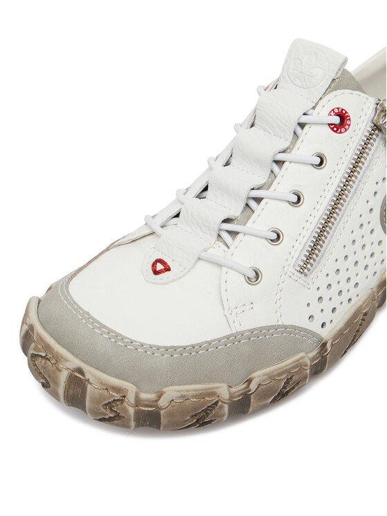 Rieker Rieker Halbschuhe L0355-80 Weiß