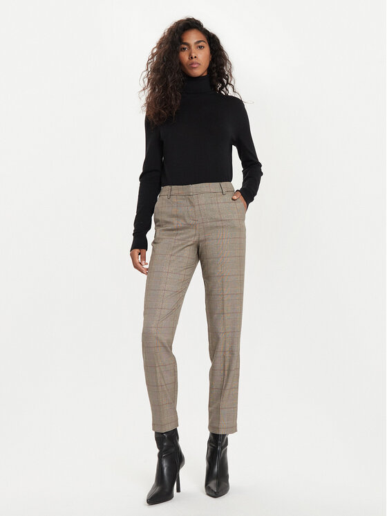 Morgan Morgan Chino hlače 242-PICTA.F Bež Slim Fit