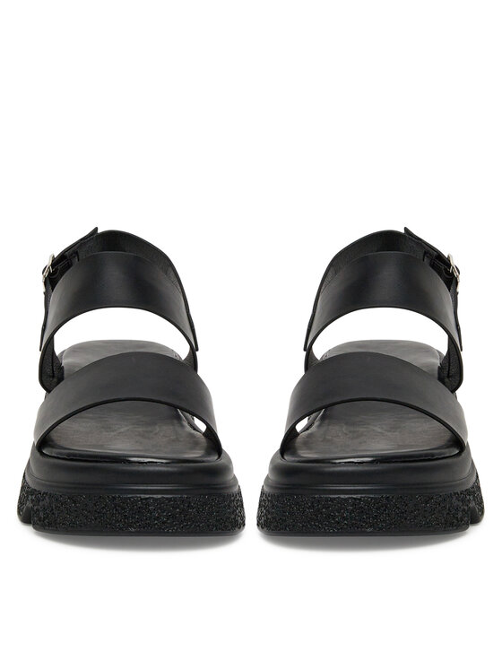 DeeZee DeeZee Sandály E23719-1 Černá