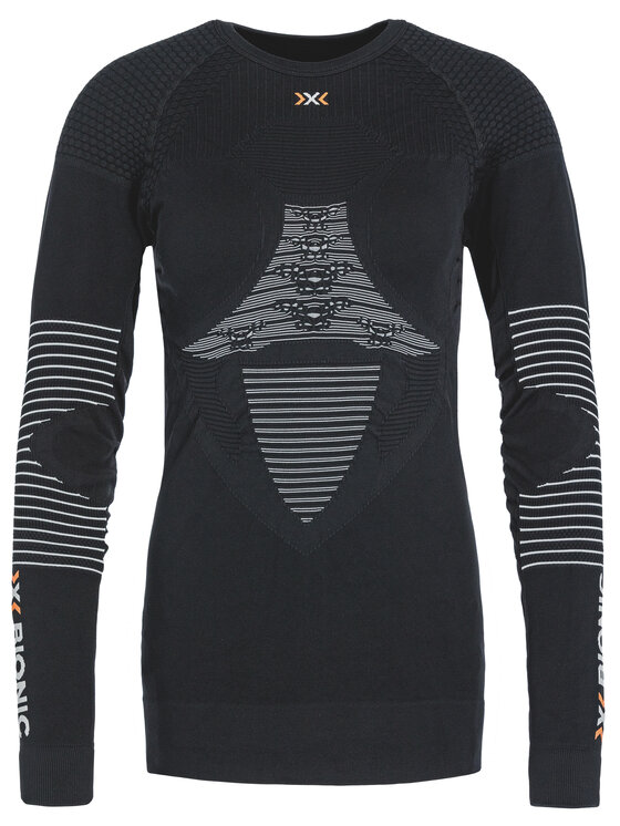 X-Bionic X-Bionic Termoaktīva apģērba augšdaļa Energizer 4.0 NGYT06W19W Melns Slim Fit