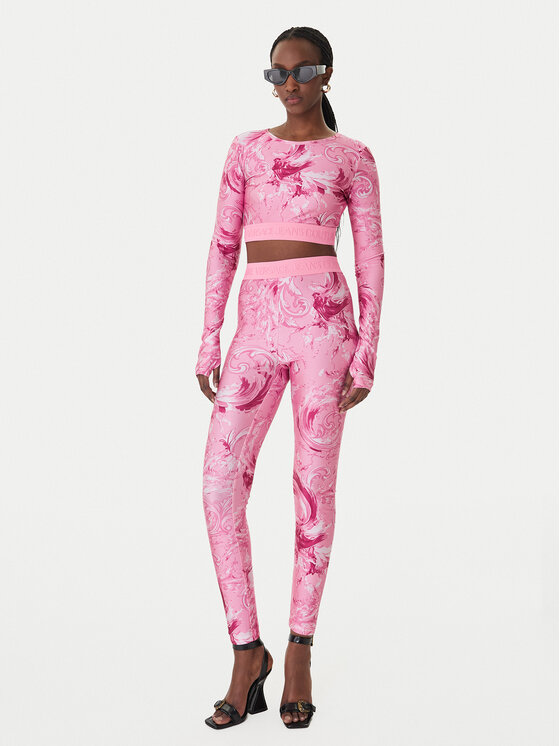 Versace Jeans Couture Versace Jeans Couture Palaidinė 80HAH218 JS532 Rožinė Slim Fit